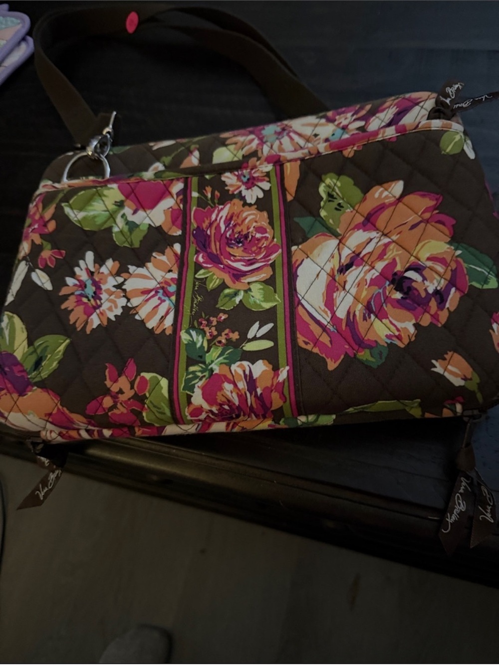 Vera Bradley English Rose IPad
Case With Crossbody Strap